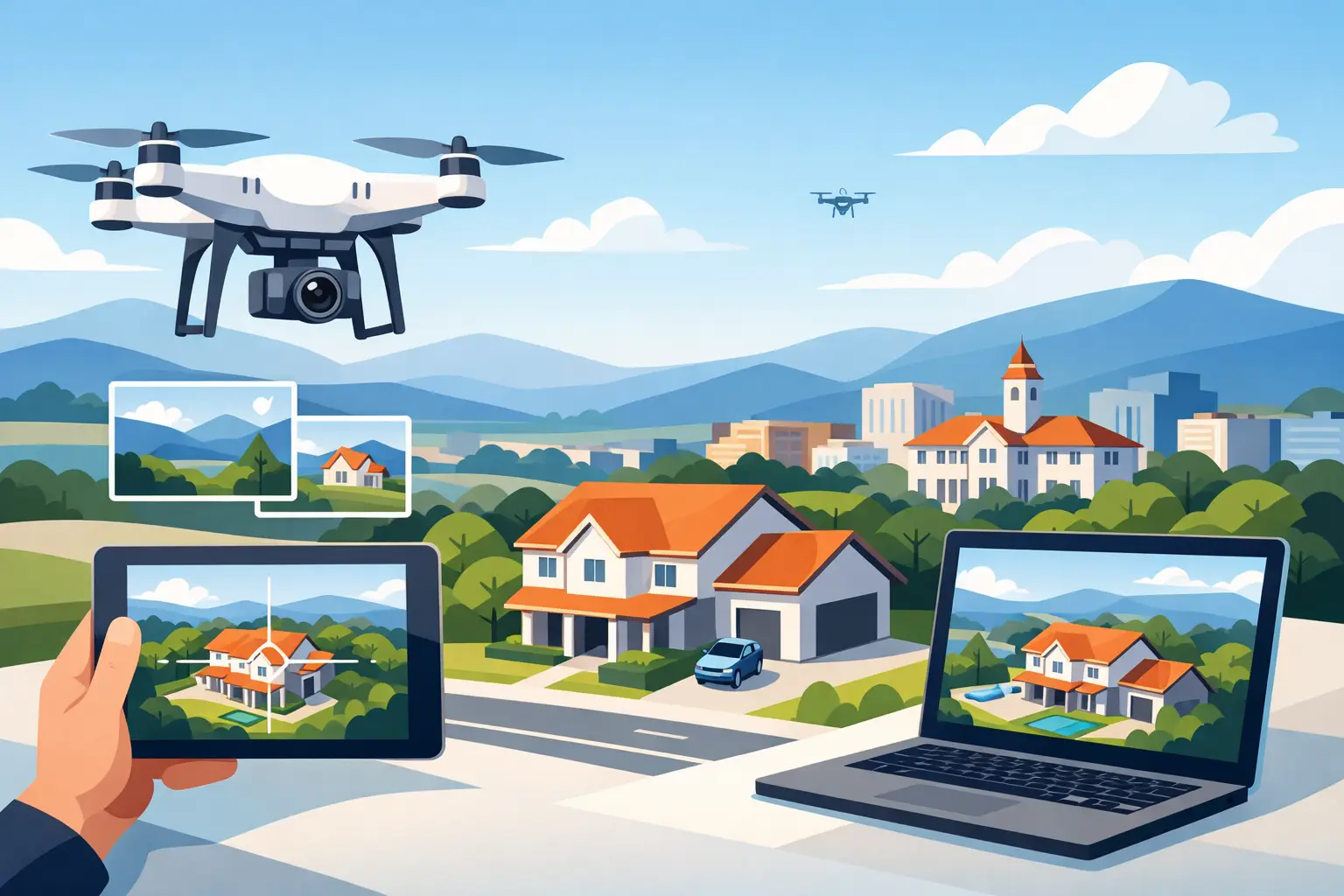 Drone Photography Harrisonburg for Listings
