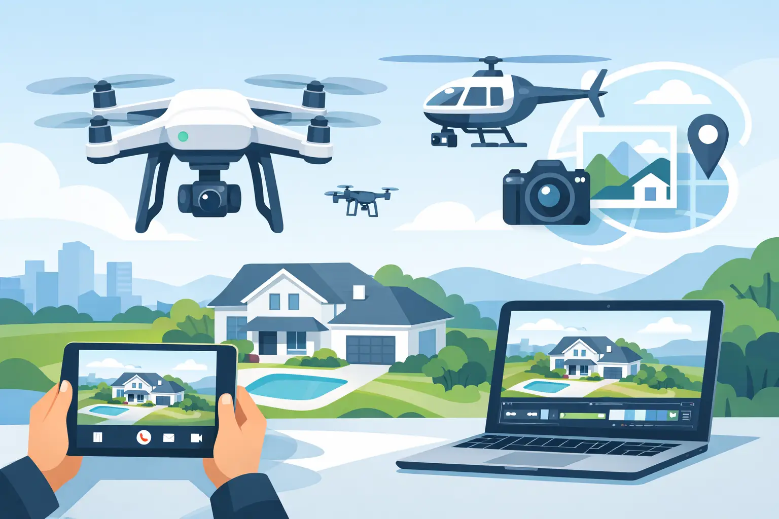 Guide to Aerial Listing Media for Agents