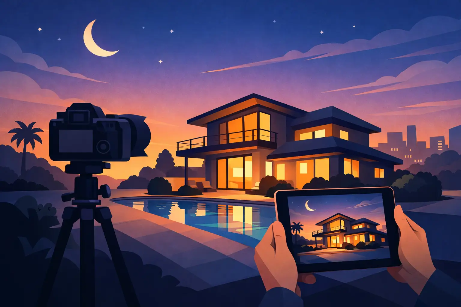 Guide to Real Estate Twilight Photography