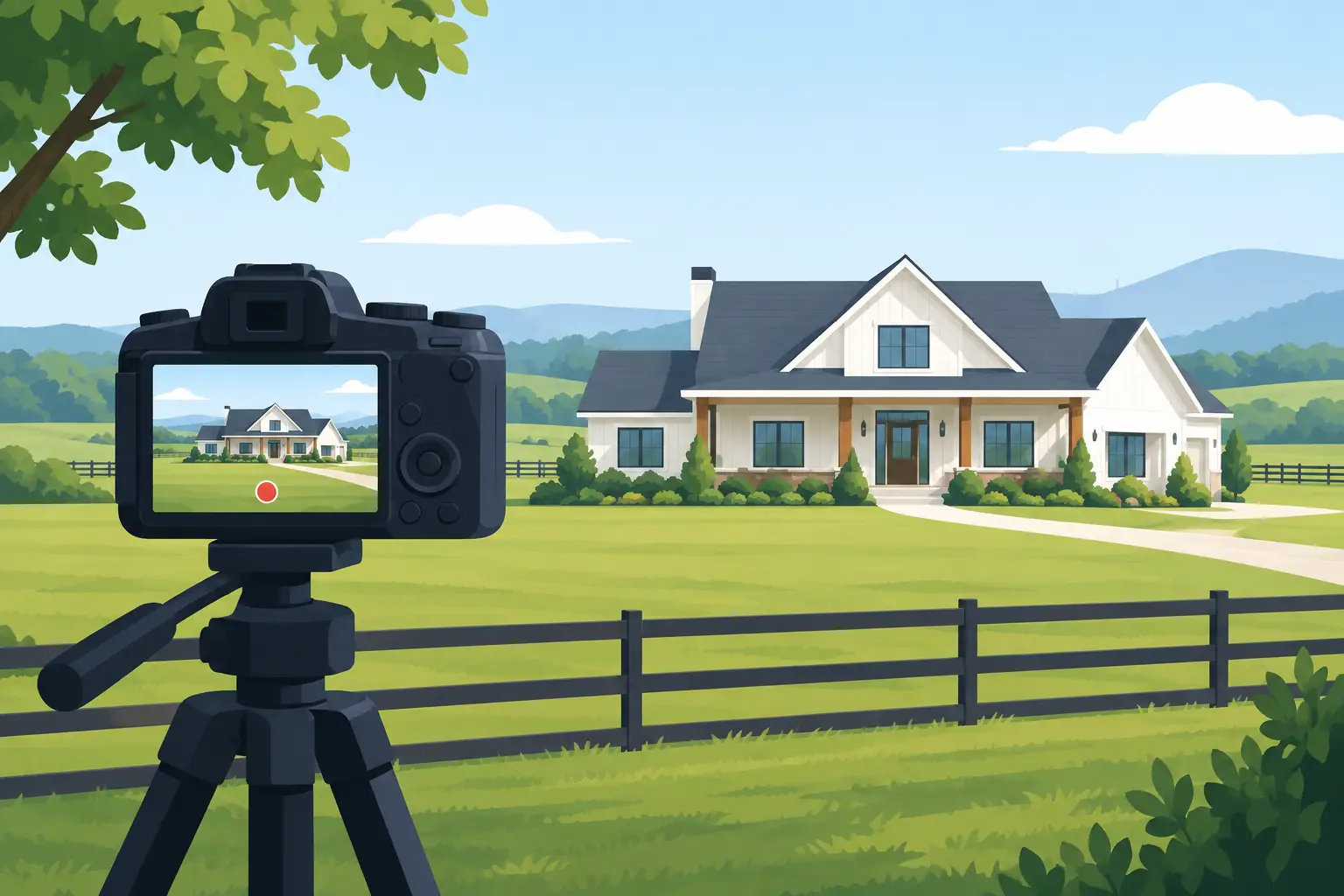 How to Market Acreage Homes With Video